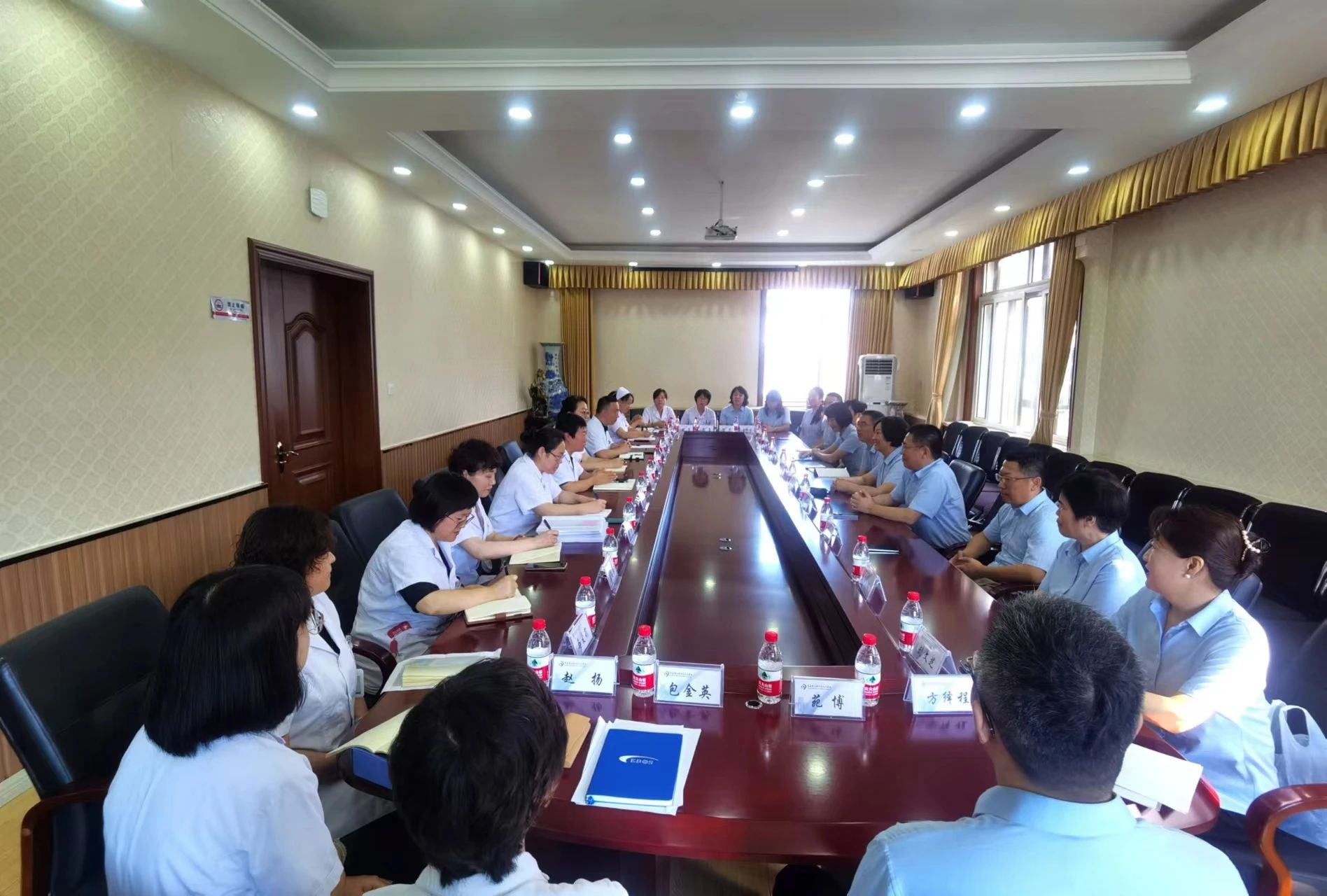 【提质增效 共话未来】大医二院团队走访旅顺口区人民医院